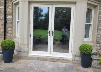 Residence 9 timber lock doors