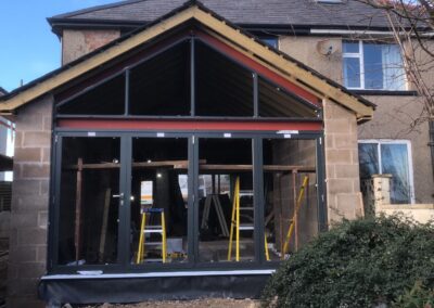 Bifold Door Mid Installation