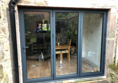 Suffolk Bifold Door Black