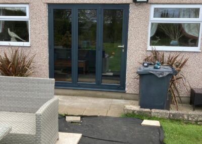 Black Suffolk Bifold Door